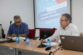 Taller «La intervención del comité de Derechos del niño en defensa de los menores migrantes». Curso "La inmigración de personas vulnerables". Cursos de Verano de la Universidad de Málaga. Vélez-Málaga. Julio de 2019