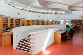 Biblioteca de Derecho "Alejandro Rodríguez Carrión". Campus de Teatinos. Octubre de 2012