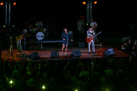 Concierto de Dry Martina. Festival Benéfico en los Baños del Carmen. Cursos de Verano de la Universidad de Málaga. Málaga. Julio de 2018