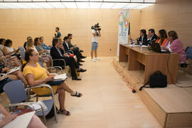 Mesa redonda: «Las VFT y los cambios en los destinos». Curso "Las viviendas de uso turístico: hacia un nuevo modelo". Cursos de verano 2019 de la Universidad de Málaga. Marbella. Julio de 2019
