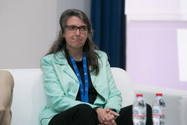 Silvia Mabel Maranzano. 7º Congreso Internacional de Actividad Física Deportiva para Mayores. Escuela Técnica Superior de Ingeniería de Telecomunicaciones y de Informática. Noviembre de 2017