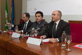 Inauguración de la II Día de la Economía Andaluza. Facultad de Ciencias Económicas y Empresariales. Febrero de 2015