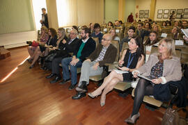Asistentes a la inauguración de las IX Jornadas Andaluzas de Enseñanza de Economía. Facultad de Ciencias Económicas y Empresariales. Febrero de 2016
