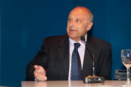 Inauguración de la exposición "Bienvenido-Arenas, imágenes de Málaga". Ateneo de Málaga. Mayo de 2012