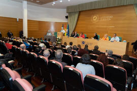 Discurso de Miguel Sáenz Sagaseta de Ilúrdoz en su investidura como Doctor "Honoris Causa" por la Facultad de Filosofía y Letras de la Universidad de Málaga. Edificio del Rectorado. Febrero de 2020