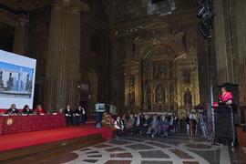 Lección Inaugural. Apertura del Curso Académico 2022/2023 de la Universidad de Sevilla y entrega de su medalla de oro a la Universidad de Málaga. Iglesia de la Anunciación, Sevilla. Septiembre de 2022