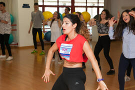 Actividades deportivas. Jornada de Puertas Abiertas de la Universidad de Málaga. Complejo Polideportivo Universitario. Abril de 2016