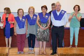 Graduación del alumnado del Aula de Mayores de la Universidad de Málaga. Paraninfo. Junio de 2015