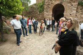 Visita anual de la conferencia de la RedOTRI en el centro histórico de Málaga. Junio de 2010