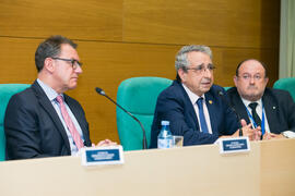 Intervención de José Ángel Narváez. Inauguración del XXVI Encuentro Anual de la Asociación Von Humboldt de España. Edificio del Rectorado. Septiembre de 2017