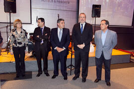 Acto en la cena del 3º Congreso Internacional de Actividad Físico-Deportiva para Mayores de la Universidad de Málaga. Hotel Barceló Málaga. Marzo de 2009