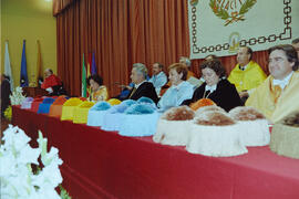 Apertura del Curso Académico 2000/2001 de la Universidad de Málaga. Paraninfo. Octubre de 2000