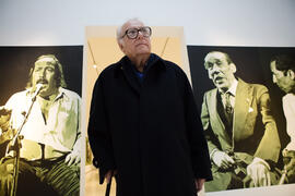 Eugenio Chicano. Exposición "Aguatintas por Seguiriyas". Palacio Episcopal de Málaga. Enero de 2019