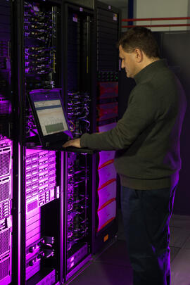 Súpercomputador Picasso. Centro de Supercomputación y Bioinnovación de la Universidad de Málaga. Parque Tecnológico de Andalucía. Noviembre de 2016
