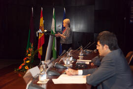 Conferencia de Waneen W. Spirduso. 3º Congreso Internacional de Actividad Físico-Deportiva para Mayores de la Universidad de Málaga. Palacio de Ferias y Congresos de Málaga. Marzo de 2009