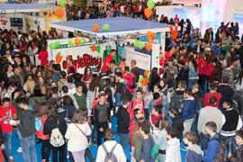 Jornadas de Puertas Abiertas de la Universidad de Málaga. Complejo Polideportivo Universitario. Abril de 2014