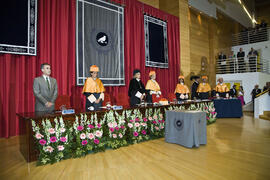 Investidura como Doctor "Honoris Causa" de D. Juan Jiménez Aguilar por la Universidad de Málaga. Facultad de Derecho. Junio de 2010