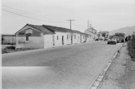 Málaga. Chabolas de la carretera de Cádiz. Marzo de 1963