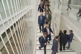 Visita a la nueva facultad de Psicología y Logopedia de la Universidad de Málaga tras su inauguración. Campus de Teatinos. Octubre de 2022