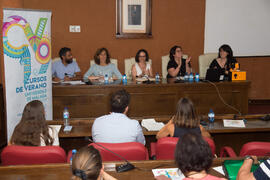 Mesa redonda: «Las problemáticas de los MENA en el contexto de la lucha nacional y europea contra la radicalización violenta y el terrorismo». Curso "Seguridad internacional y colectivos vulnerables". Cursos de Verano de la Universidad de Málaga. Málaga. Julio de 2019