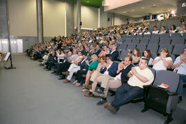 Asistentes a la Gala del Deporte Universitario 2017. Escuela Técnica Superior de Ingeniería de Telecomunicaciones. Junio de 2017