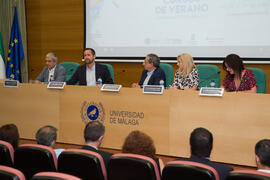 Acto de clausura. Cursos de Verano de la Universidad de Málaga. Málaga. Julio de 2019