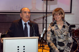 Acto en la cena del 3º Congreso Internacional de Actividad Físico-Deportiva para Mayores de la Universidad de Málaga. Hotel Barceló Málaga. Marzo de 2009