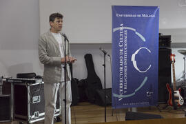 Presentación de videoclip y concierto del taller "1+1 Fusión Cultural Atalaya, 2ª Fase" por la Universidad de Málaga. Paraninfo. Abril de 2010