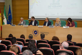 Acto de clausura. Cursos de Verano de la Universidad de Málaga. Málaga. Julio de 2019
