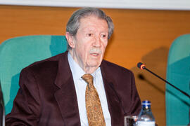 Encuentros con Cultura: Manuel Alcántara. Edificio del Rectorado. Marzo de 2013