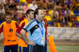 Fede Vidal. Partido España contra Eslovaquia. 14º Campeonato del Mundo Universitario de Fútbol Sala 2014 (FUTSAL). Antequera. Julio de 2014