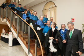 Investidura como Doctor "Honoris Causa" de Jean-Marie Lehn por la Facultad de Ciencias de la Universidad de Málaga. Edificio del Rectorado. Junio 2015
