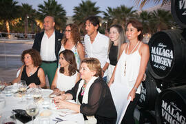 Cena de gala en el restaurante El Palmeral. Olimpiada Española de Economía, Fase Nacional. Puerto de Málaga Muelle 2 El Palmeral de las Sorpresas. Junio de 2015