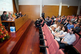 Presentación de la Jornada ASEPUC 'Coste de los servicios universitarios'. Edificio del Rectorado. Mayo 2015
