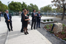 Inauguración de placa conmemorativa. Homenaje en recuerdo del profesor José María Troya. Escuela Técnica Superior de Ingeniería Informática. Octubre de 2016