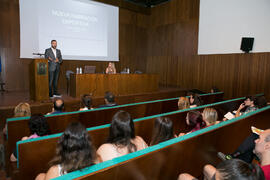 Ponencia de Antonio Esteva sobre periodismo deportivo. Curso "Información y Comunicación". Cursos de Verano de la Universidad de Málaga. Ronda. Julio de 2018