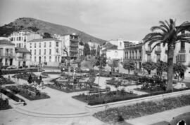 Málaga. Plaza de la Victoria. Abril de 1963