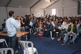 Jornadas de Puertas Abiertas de la Universidad de Málaga. Complejo Polideportivo Universitario. Abril de 2008