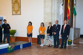 Clausura del Campeonato del Mundo Universitario de Golf en el Colegio de Santa María La Mayor, Antequera. Junio de 2010
