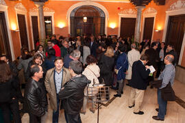 Recepción a los asistentes a la Conferencia de Decanos de Economía y Empresa. Colegio Oficial de Economistas de Málaga. Noviembre de 2014