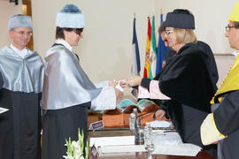 Investidura de nuevos doctores por la Universidad de Málaga. Paraninfo. Febrero de 2012