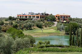 Instalaciones de Antequera Golf. Campeonato Europeo de Golf Universitario. Antequera. Junio de 2019