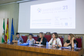 Mesa redonda "Emprendimiento femenino en la gastronomía". Seminario "Emprende 21". Facultad de Ciencias Económicas y Empresariales. Octubre de 2016