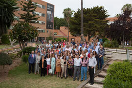 Foto de grupo. Facultad de Ciencias Económicas y Empresariales. Campus de El Ejido. Mayo de 2015