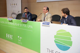 Encuentro de rectores de Brasil, Portugal y España: La creación de empresas universitarias internacionales. Edificio The Green Ray. Octubre de 2015