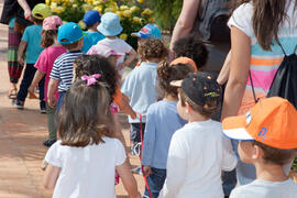 Excursión de la Escuela Infantil Francisca Luque al Jardín Botánico. Campus de Teatinos. Mayo de 2014