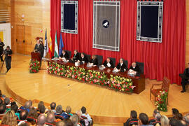 Imposición de la Medalla de Oro de la Universidad de Málaga a D. Ángel Gabilondo Pujol. Facultad de Derecho. Junio de 2011