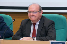 José Manuel Pingarrón. Conmemoración del 30 Aniversario de la Oficina de Transferencia de Resultados de Investigación de la Universidad de Málaga (OTRI). Edificio del Rectorado. Mayo de 2019