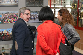 Tecla Lumbreras. Inauguración de la exposición "Málaga en el Objetivo". Complejo Polideportivo Universitario. Mayo de 2019