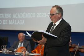 Actuación musical. Apertura del Curso Académico 2023/2024 de la Universidad de Málaga. Paraninfo. Septiembre de 2023